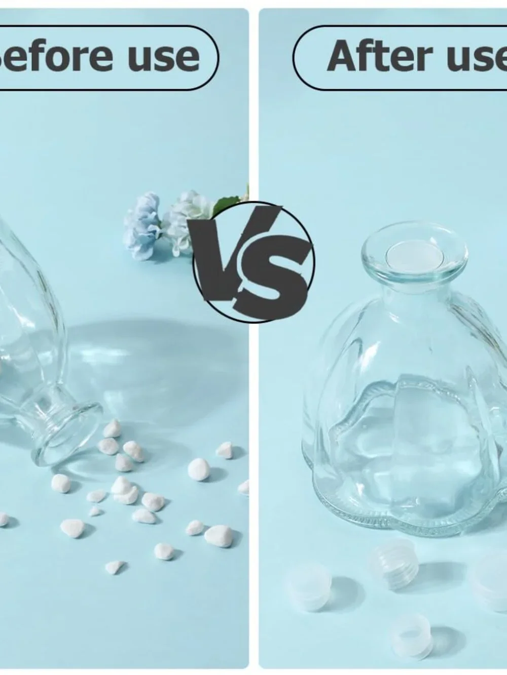 GORGECRAFT 50PCS 5 Sizes Plastic Salt And Pepper Shaker Stopper 3/8 to 3/4 Inch